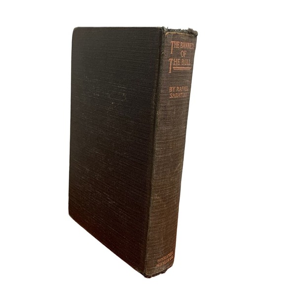 Antique 1923 The Banner of the Bull Career of Cesare Borgia Sabatini Hardcover - Picture 4 of 4